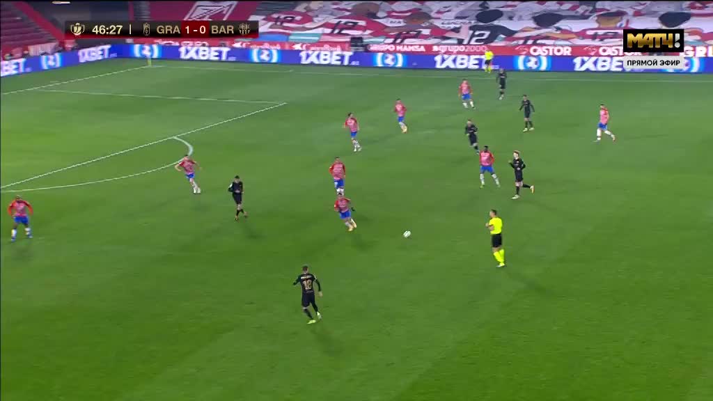 精彩绝伦。 来源：巴塞官方推特